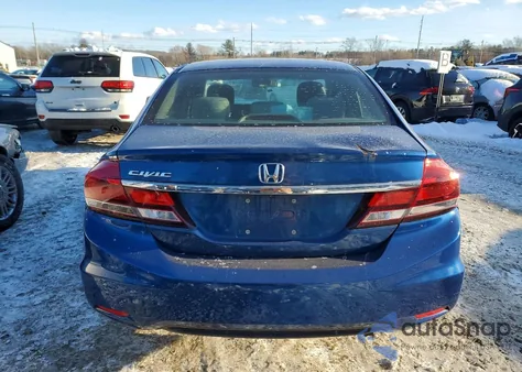 2015 Honda Civic Lx из США, поврежденный, VIN 19XFB2F53FE280841